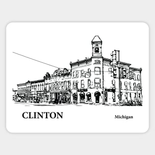 Clinton Michigan Sticker
